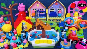 Играем в игрушки из мультика свинка Пеппа. Мультфильм для детей. ASMR АСМР