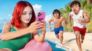 (EdisonPts) МОЯ ПОДРУГА СТАЛА БЛОГЕРОМ НА ОДНОМ БЛОКЕ В ОКЕАНЕ В МАЙНКРАФТ