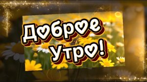 Доброе весеннее утро! Песня и пожелания доброго утра