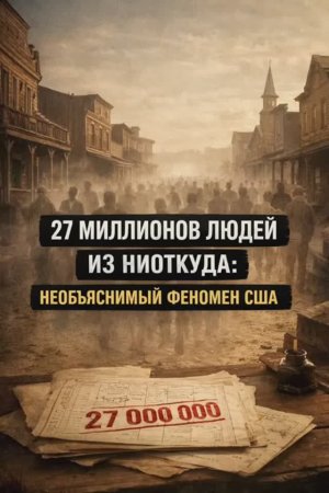 27 миллионов людей из неоткуда : необъяснимый феномен США