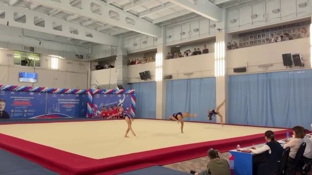 ТР Чемпионат 14+ ,  Алексеева - Рудакова - Кузенкова, МАУ ДО СШ №1, Темповое упражнение