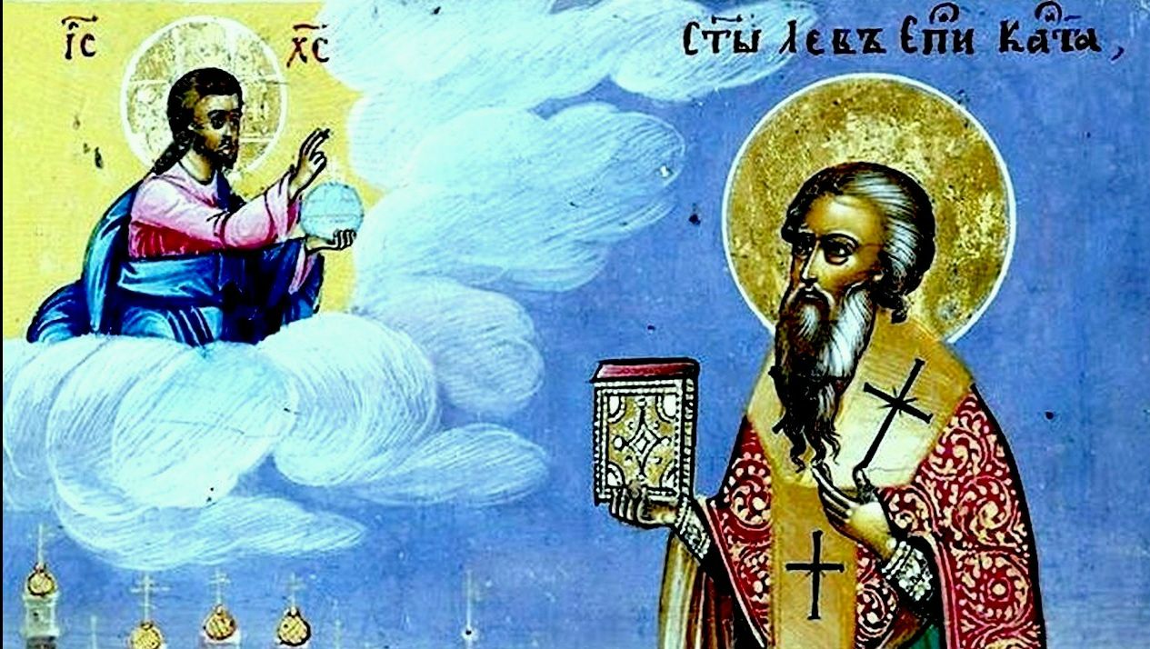 СВЯТОЙ ПРЕПОДОБНЫЙ ЛЕВ, ЕПИСКОП КАТАНСКИЙ.