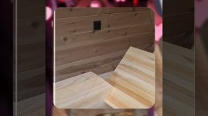 1000050005.mp4 (Собака наблюдает за устройством лестницы на 2-ой этаж в доме А-фрейм)