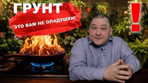 Прокалили грунт? Вот, что вы наделали!
