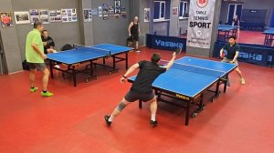 I ф. Ким А. (661) - Закзун В. (677) 24.02 настольный теннис Малиновый 400+ турнир СПб