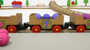 Деревянные паровозики | играем вместе