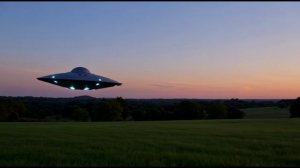 НЛО пролетело. 4К видео ИИ