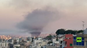مشاهد حصرية لقناة RT من بيروت بعد الضربات الإسرائيلية