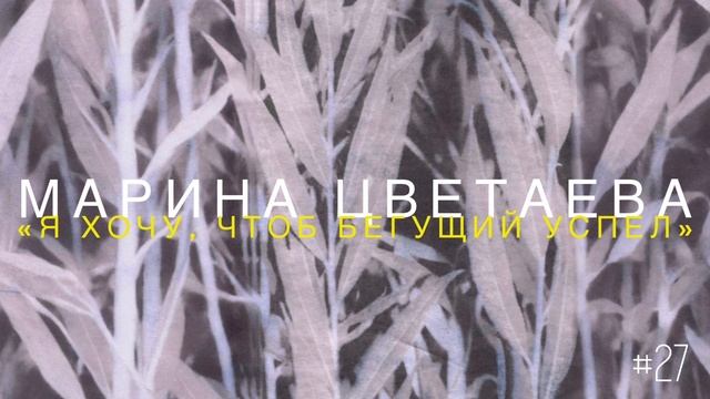«Я хочу, чтоб бегущий успел» - Марина Цветаева / Настя Орлик Читает