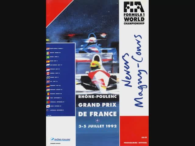 Формула 1. Гран-при Франции 1992 (этап 8, квалификация)