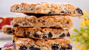 🍪 Любимое с детства Печенье с изюмом и орехами “Польская Мазурка”- простое и невероятно вкусное