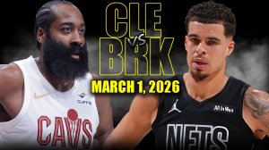02.03.2026 | ОБЗОР МАТЧА | Бруклин Нетс - Кливленд Кавальерс | Highlights