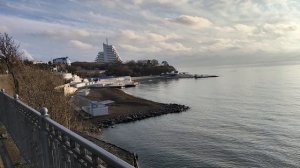 Анапа. Набережная после дождя. 3 марта 2026.