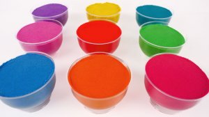 🌈 Изучаем Цвета с помощью Кинетического Песка