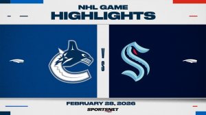 01.03.2026 | ОБЗОР МАТЧА | Сиэтл Кракен - Ванкувер Кэнакс | Highlights