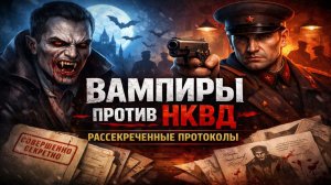 Вампиры Против НКВД: Они Пьют Не Кровь, а Страх | Рассекреченные Протоколы 1942. Мистика