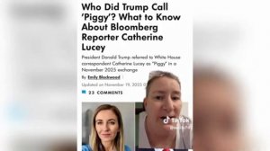 White Women Outraged After Trump Calls White Female Reporter Piggy.mp4