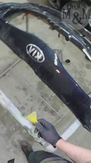 Киа сид 2  разборка переднего бампера