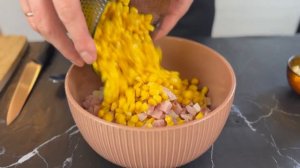 Просто Лучший Салат с Крабовыми Палочками!