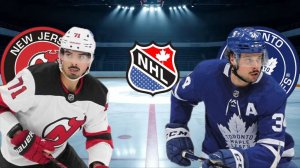 ХОККЕЙ ЧЕМПИОНАТ НХЛ.  ДЖЕРСИ - ТОРОНТО.  ТЕКСТОВАЯ ОНЛАЙН ТРАНСЛЯЦИЯ