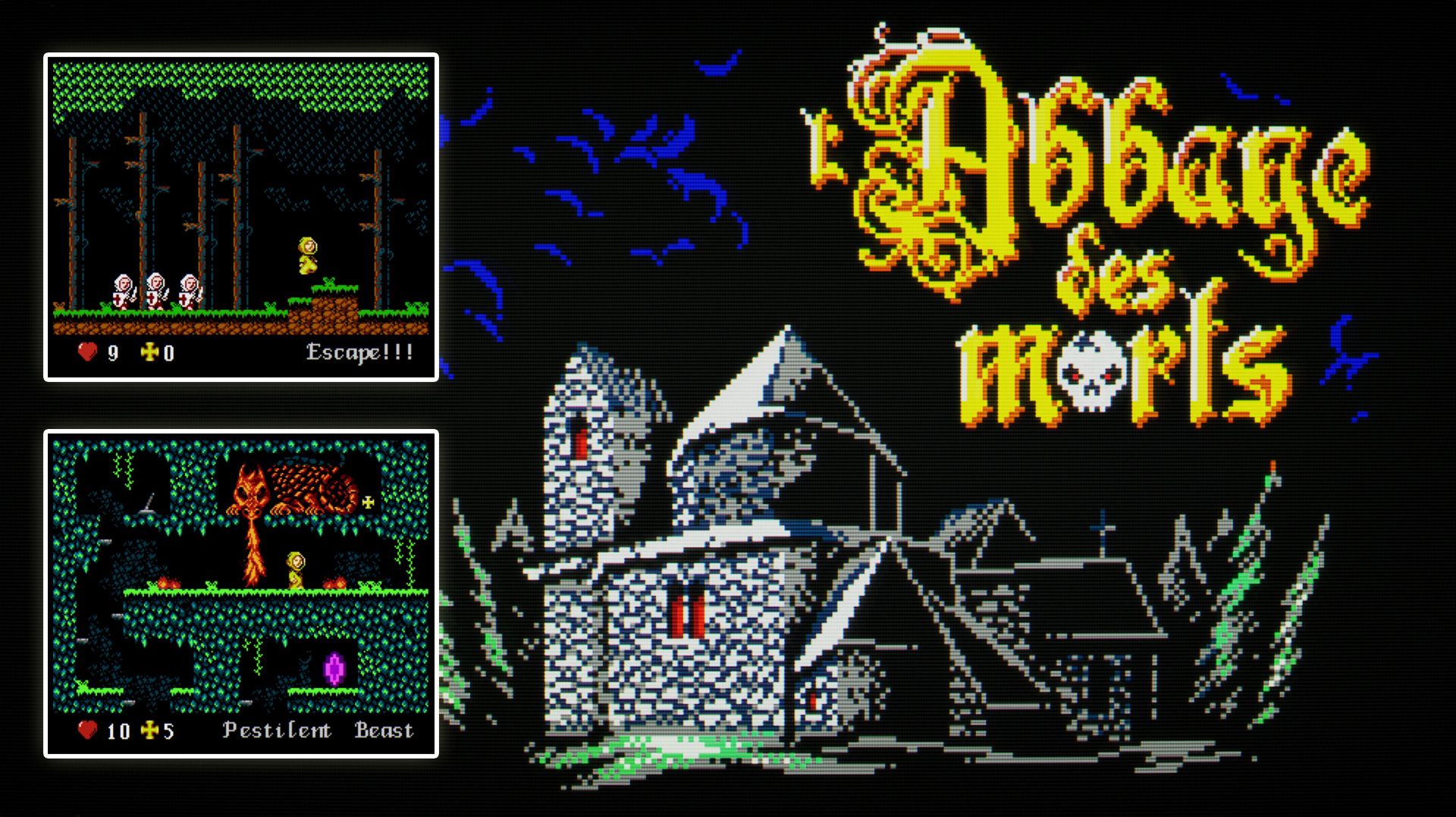 L'Abbaye Des Morts (NES, 2021) - Прохождение