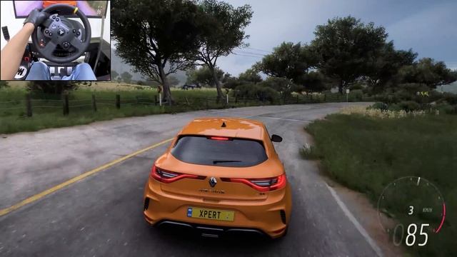 Renault Megane R.S.: горячий хэтч 🔥 Заезд в FH5 на Thrustmaster TX 🏁