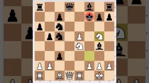 Распространенная шахматная ловушка в Испанской партии