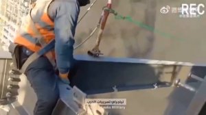 🇮🇷Иран продолжает наносить удары по ОАЭ. Китайские рабочие наблюдают за пожаром из "VIP ложи"