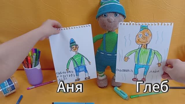 ЧЕЛЛЕНДЖ- кто ЛУЧШЕ НАРИСУЕТ!!! С Аней