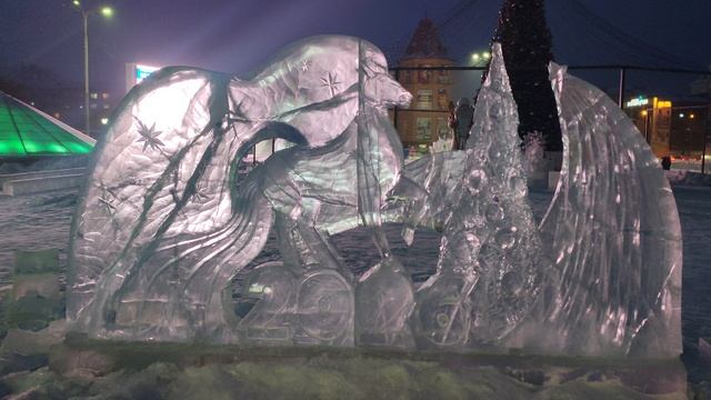 ледовая скульптор а