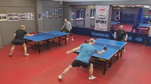 I ф. Чирков А. (746) - Халаджиев П. (602) 03.03 настольный теннис Малиновый 400+ турнир СПб