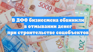 В ДФО бизнесмена обвинили в отмывании денег при строительстве соцобъектов
