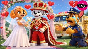 Щенячий патруль и Маршалл. Залипательное видео. Мультфильм для детей и малышей. Анимация 331