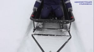 Ульяновских спасателей оснастили снегоходом