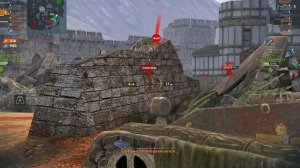 Tanks Blitz # WZ-111 5A Бой тяжёлого танка десятого уровня
