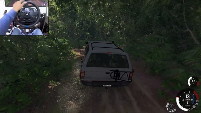 Jungle Rock Island, часть 2 🏝️ BeamNG.drive на Thrustmaster T300RS 🔥