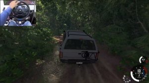 Jungle Rock Island, часть 2 🏝️ BeamNG.drive на Thrustmaster T300RS 🔥