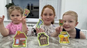 Пальчиковая игра «Три поросенка» своими руками