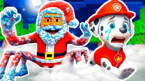 СКАЙ и МАРШАЛ УБЕГАЮТ от ГУГУ ГАГА ЩЕНЯЧИЙ ПАТРУЛЬ в МАЙНКРАФТ