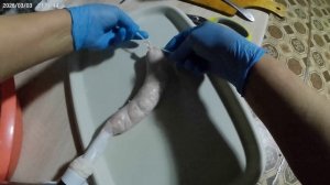 Шаг 2 .Приготовление фарша  для домашней колбасы.Делаю колбасу.