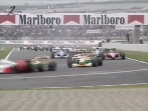 Формула 1. Столкновение Шумахера и Сенны на Гран-при Франции 1992 (гонка)