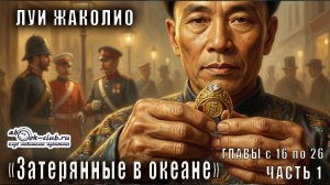 Луи Жаколио "Затерянные в океане" часть 1 главы с 16 по 26