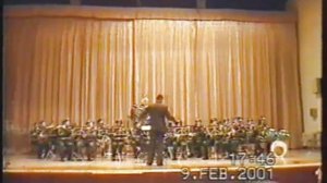 ОТРЫВОК КОНЦЕРТА С КОНКУРСА ВОЕННЫХ ОРКЕСТРОВ Г.КОСТРОМЫ - В/Ч 71211, 2001 ГОД.