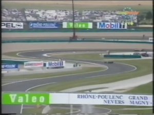 Формула 1. Разворот Хаккинена на Гран-при Франции 1992 (субботняя квалификация)