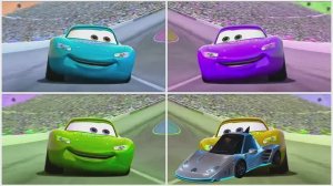 МУЛЬТИКИ: МАКВИН ЗАЖИГАЕТ на ЧЕТЫРЁХ ЦВЕТАХ — ТАНЦУЕТ под EDM! 🚗