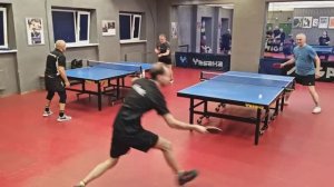 I ф. Рыбкин Р. (554) - Халаджиев П. (602) 03.03 настольный теннис Малиновый 400+ турнир СПб