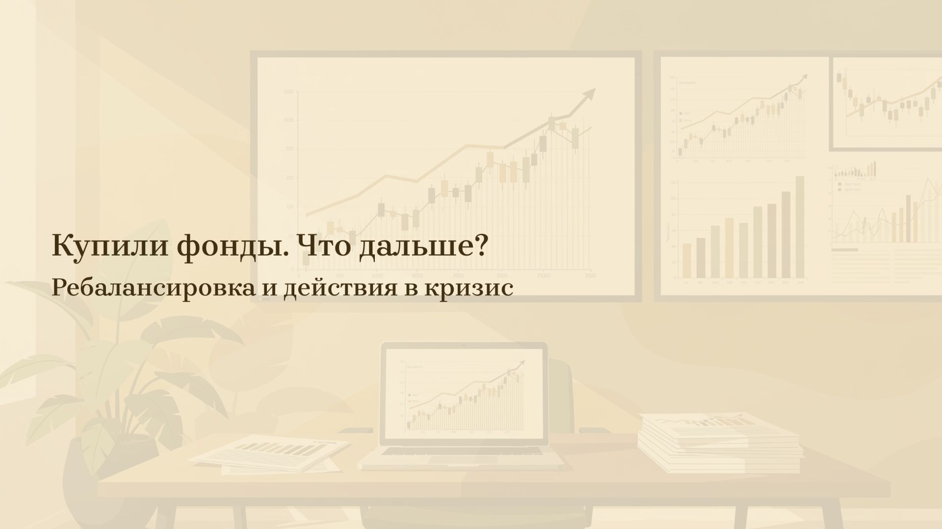 3/6: Что делать после покупки фондов? Ребалансировка и кризисы.