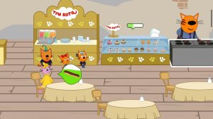 Три кота. Третий день в кафе