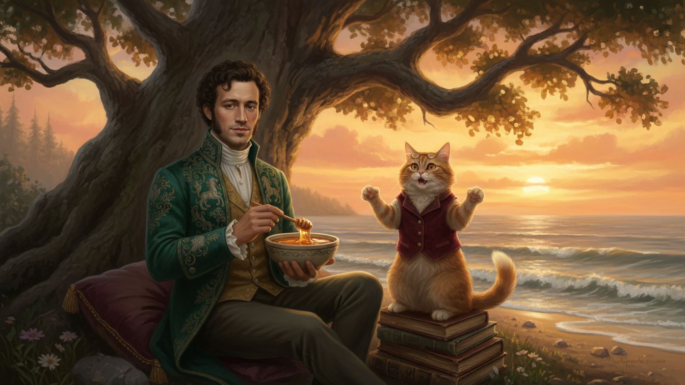 А. С Пушкин У лукоморья дуб зелёный: Эпическая версия