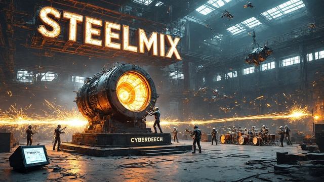 Двигатель SteelMix | Непревзойденное сопровождение цифровой ярости | CyberDeech – SteelMix #8